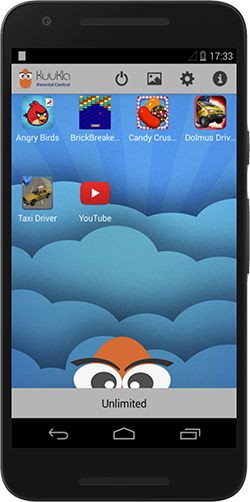 KuuKla Parental Control on devices